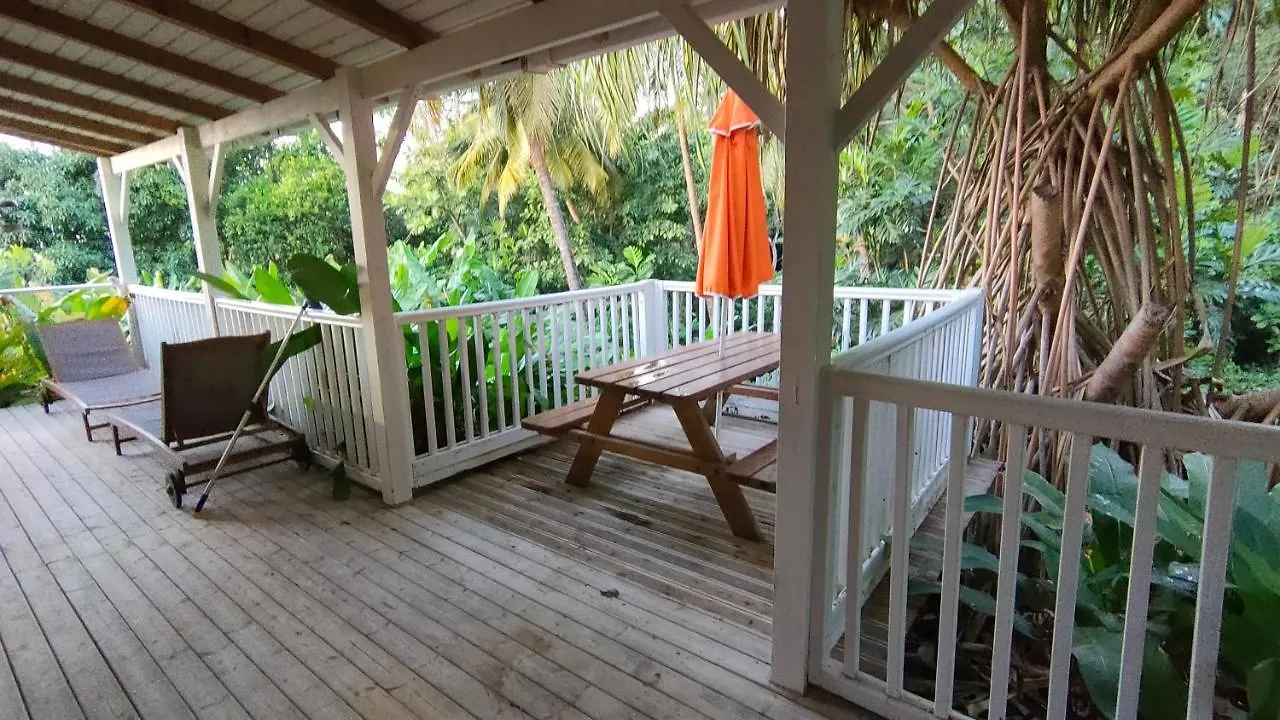 Semesterbostad Au Vieux Manguier Villa Deshaies Guadeloupe